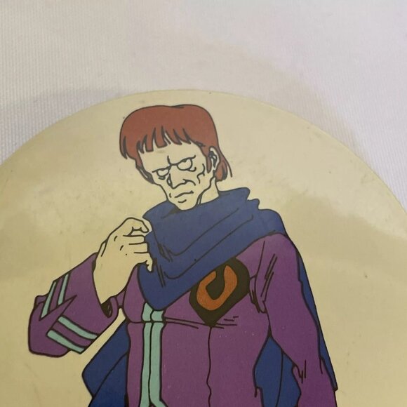 Robotech Harmony Gold Exetore Button Pin Back 1985 2 Inches Rare Hat Backpack - Picture 5 of 6